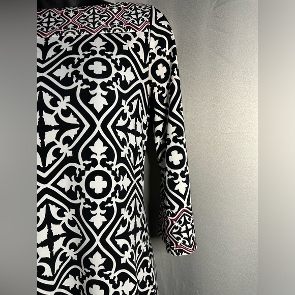 White House Black Market Women's Black Formal Cocktail‎ Dress Elastic Waist XS - Picture 4 of 8